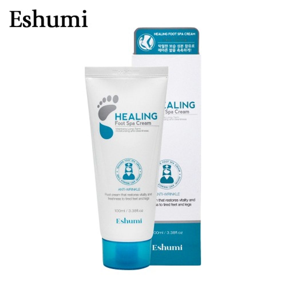 [ESHUMI] Healing Foot Spa Cream 100ml – Deep Moisture with Urea for Smooth, Soft, and Hydrated Feet - Made in Korea